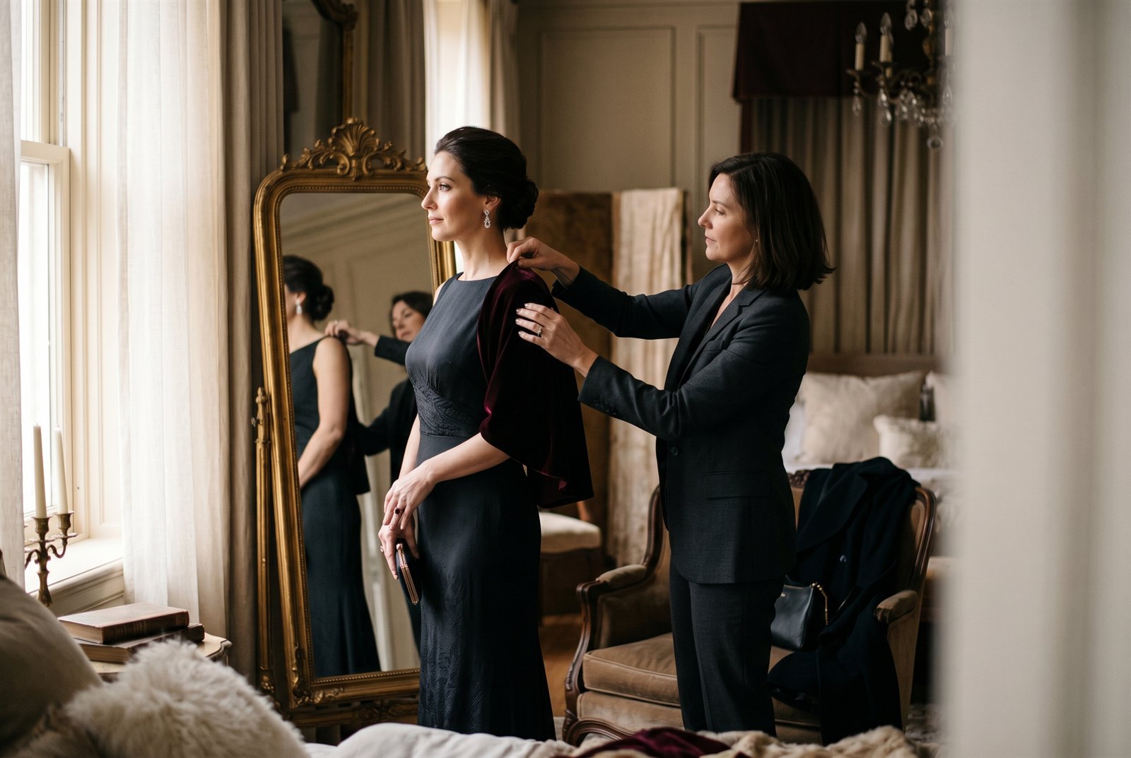 Occasion styling — final touches before an event